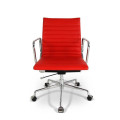 Eames Office Aluminium Leather Hotel Leisure Manager Chair Furniture (B02)